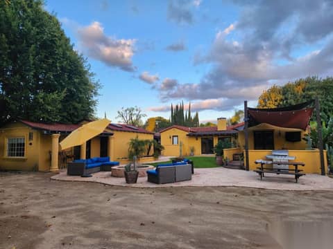 Spanish Hacienda with Shipping-Container Studios
