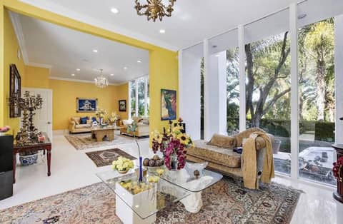 Glass-Walled White Modern with Pool and Home Theater, photo 5