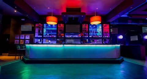 Neon Lounge Night Club with Stage