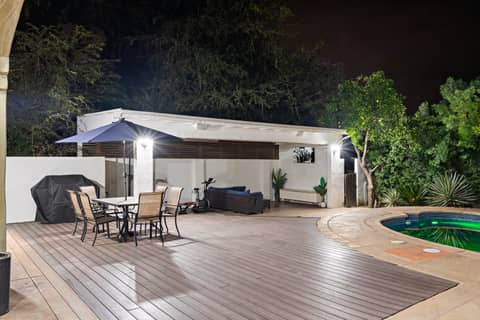 Mediterranean Pool Home with Spa and Patio Lounge, photo 4 of 35