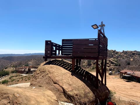 Mountaintop Hideout with Boulder Decks and Valley Views