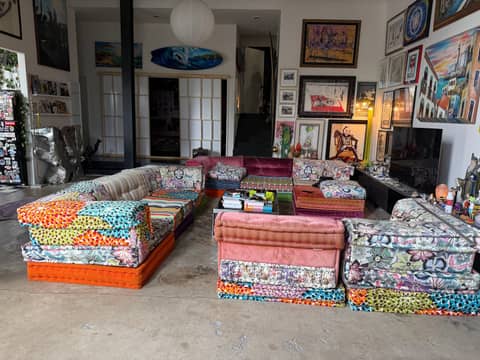 Funky Loft Studio with Vintage Clothing Shop