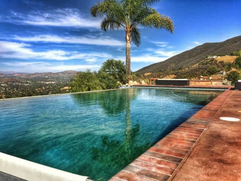 Hilltop Villa with Infinity Pool and Valley Views