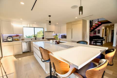 Modern View Home with Glowing Floating Staircase, photo 4