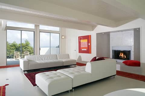 White Hilltop Modern with Pool and Canyon Views, photo 6