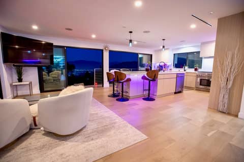 Modern View Home with Glowing Floating Staircase, photo 9