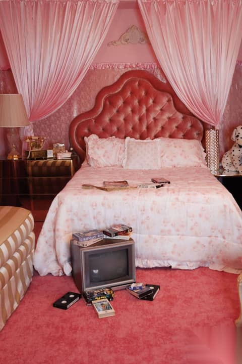 Retro 80s Pink Bedroom Set