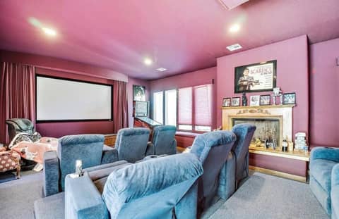 Glass-Walled White Modern with Pool and Home Theater, photo 7