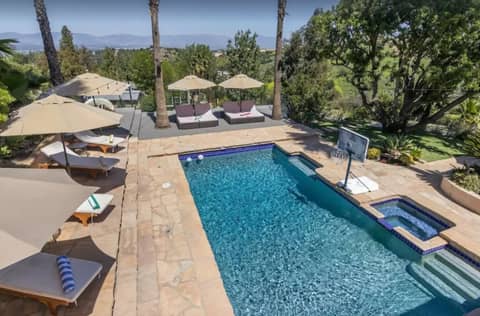 View Home with Pool and Private Basketball Court, photo 6