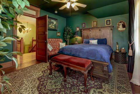 Historic Craftsman with Moody Jewel-Tone Rooms, photo 8