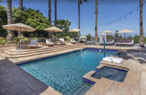 View Home with Pool and Private Basketball Court, photo 4