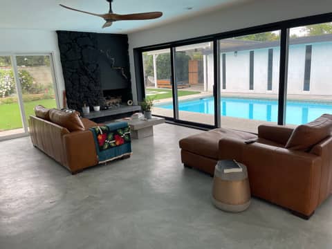 Mid-Century Courtyard Pool Home