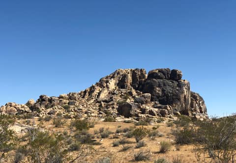 Open High-Desert Lot with Rock Formations