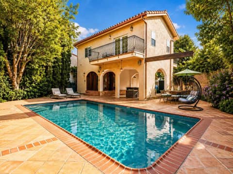 Mediterranean Villa with Pool