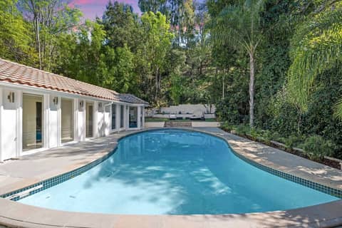Gated White Estate with Pool and Lounge Patios, photo 7